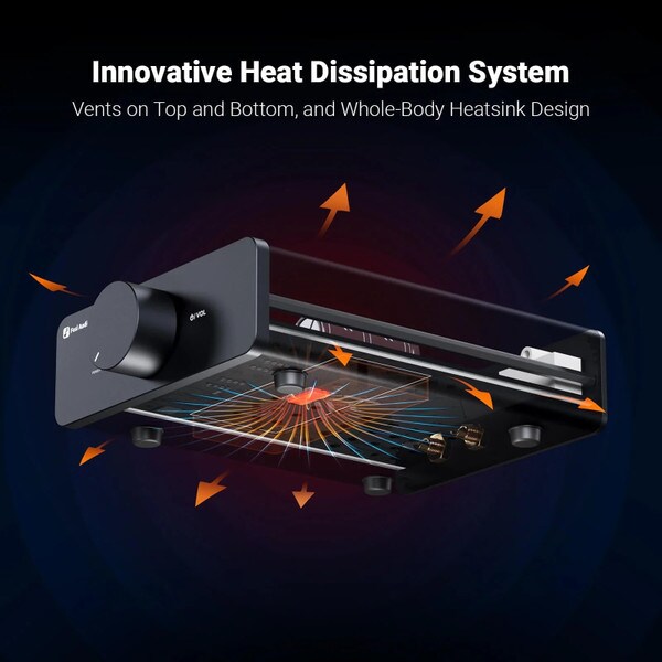 Main product image for Fosi Audio V3 Stereo Amplifier 300W x 2 with 48V Power Supply235-266